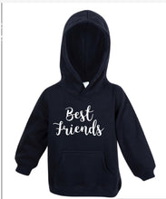 Load image into Gallery viewer, Ladies “best friends” hoodie - mummy and me matching