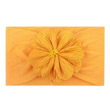 Load image into Gallery viewer, Stretchy flower headbands; 6 different colours
