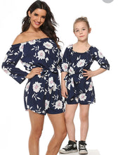 Load image into Gallery viewer, Mummy and me floral jumpsuit
