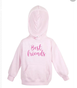 Ladies “best friends” hoodie - mummy and me matching