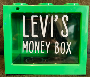New mini stackable block money boxes