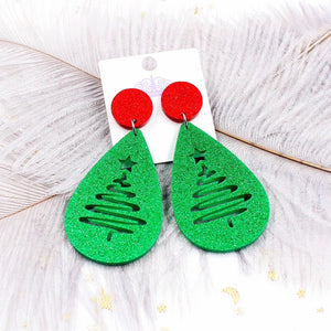 Christmas fashion earrings 🎄