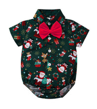 Load image into Gallery viewer, Baby boy Christmas suit - maroon or green
