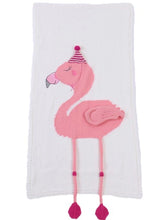 Load image into Gallery viewer, Flamingo blanket

