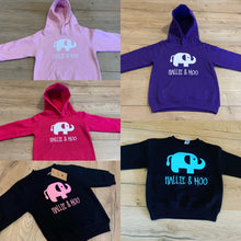 Load image into Gallery viewer, Hallie and Moo hoodies
