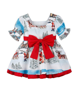 Girls gorgeous Christmas dress