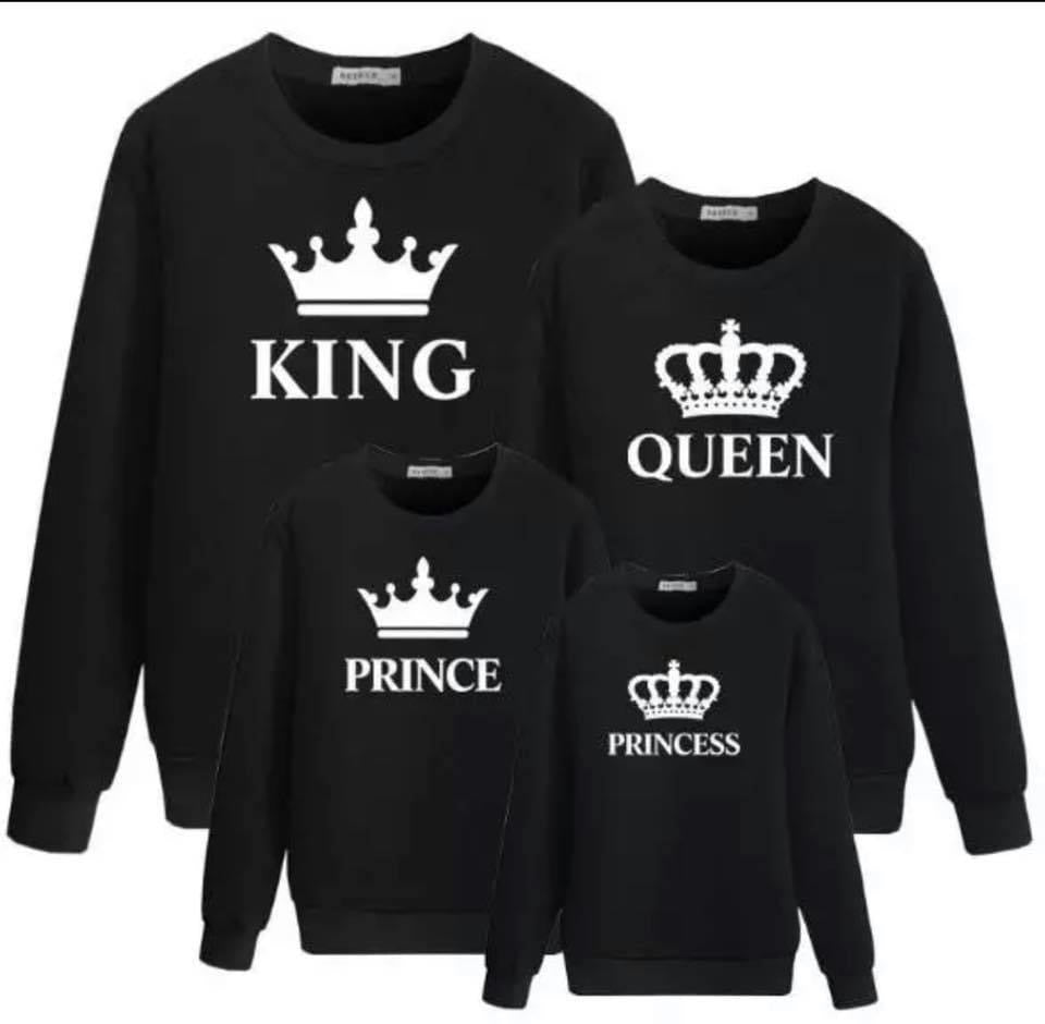 Mens “king” long sleeve tee