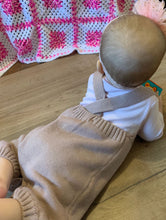 Load image into Gallery viewer, Gorgeous brown knit romper
