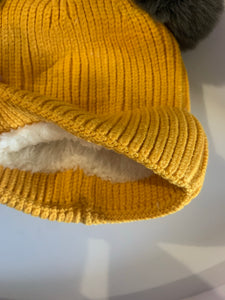 Yellow beanie