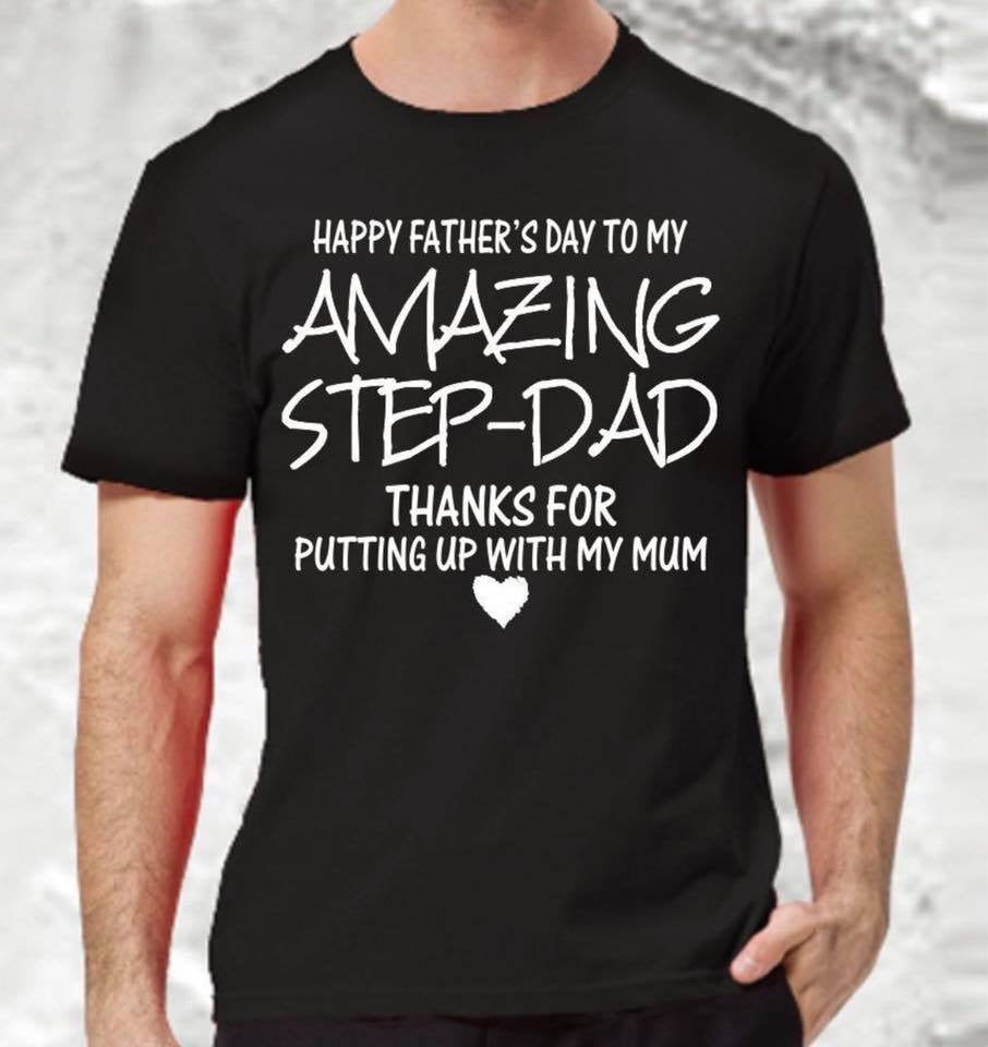Men Father’s Day shirt - step dad