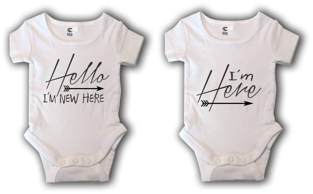 New born rompers