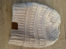 Load image into Gallery viewer, Ladies pony tail beanies - mummy range
