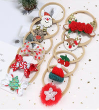 Load image into Gallery viewer, Christmas headbands - 10 pack
