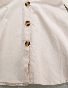 Gorgeous long sleeve buttoned dress