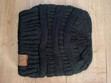 Load image into Gallery viewer, Ladies pony tail beanies - mummy range
