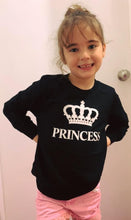 Load image into Gallery viewer, Girls long sleeve tee- princess
