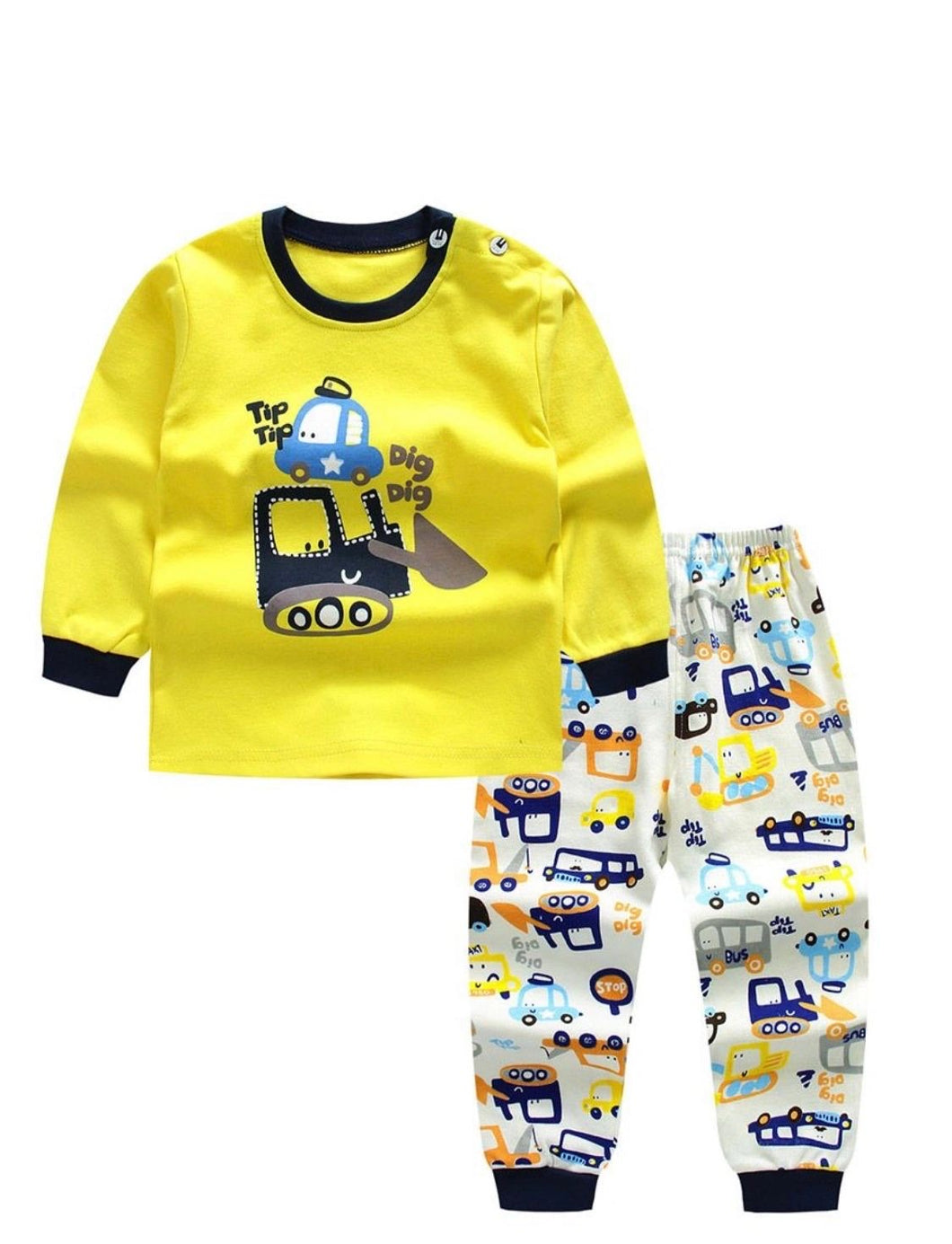 Boys excavator set - 6 months