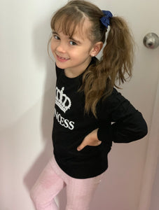 Girls long sleeve tee- princess