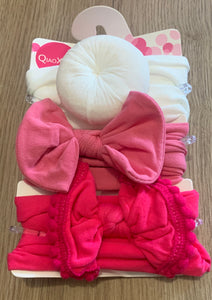 3 pack girls soft headbands