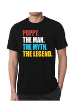 Load image into Gallery viewer, Poppy’s shirt - Father’s Day- three different types
