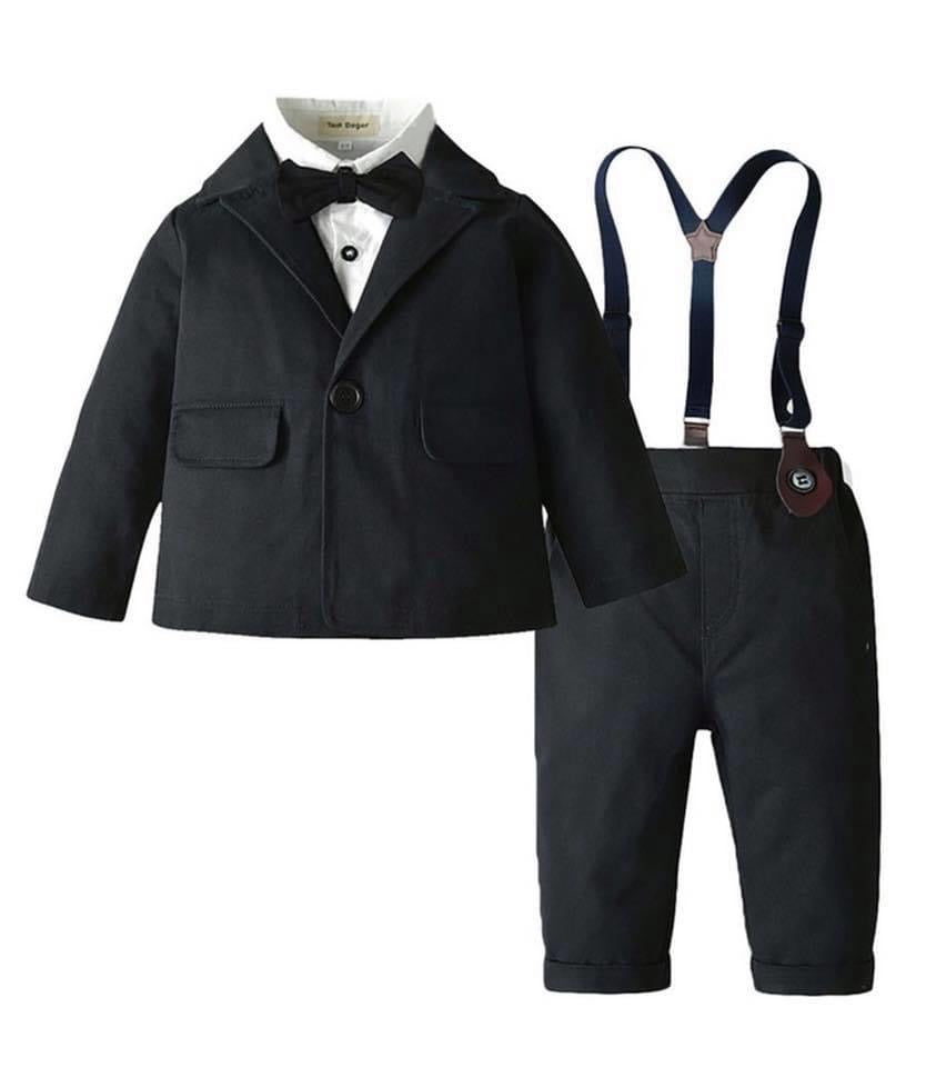 Boys suit set - black