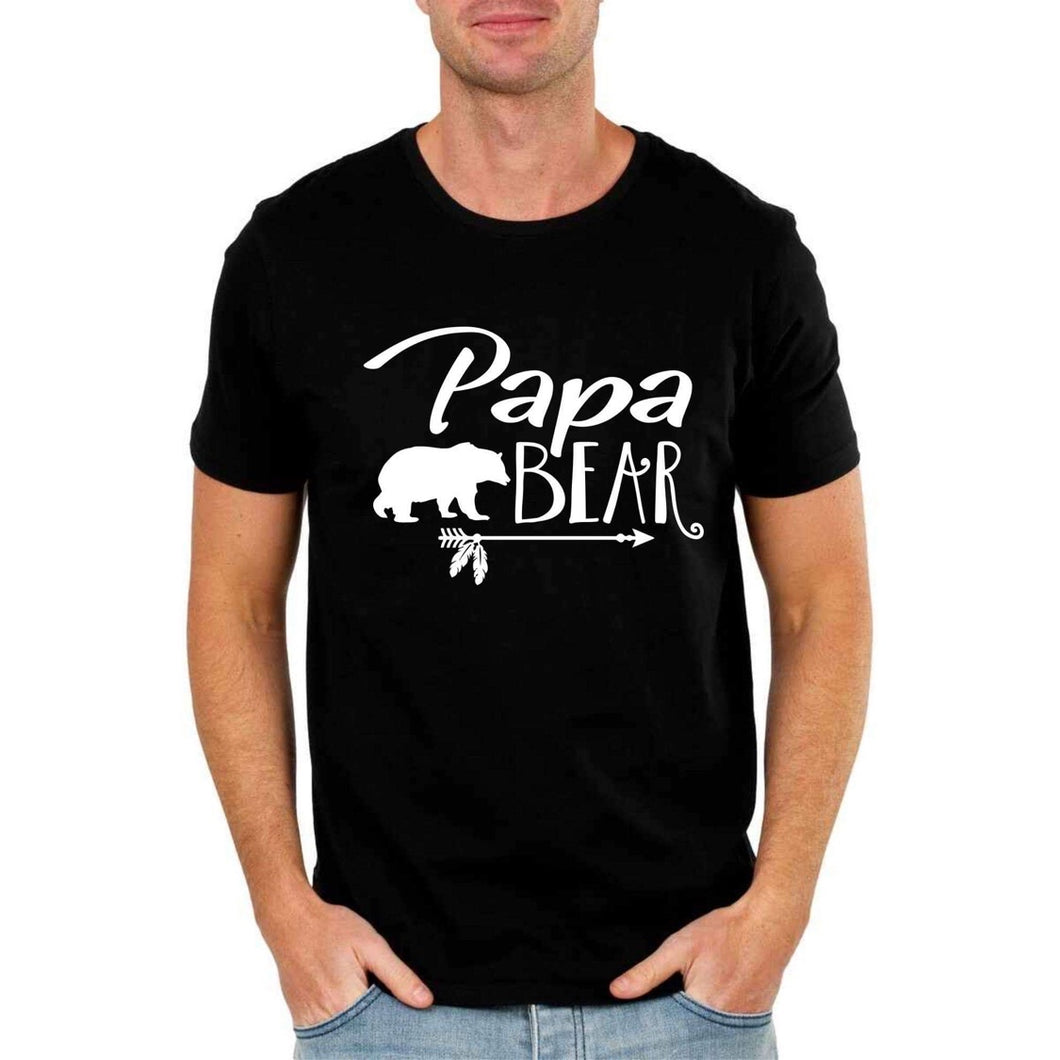 Mens Papa Bear shirt - family matching range