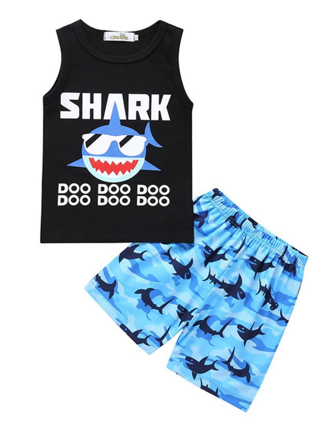 Boys summer baby shark set