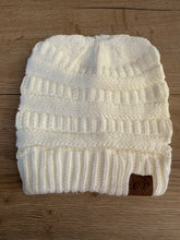 Load image into Gallery viewer, Ladies pony tail beanies - mummy range

