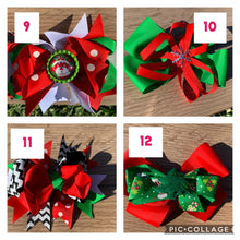 Load image into Gallery viewer, Christmas hair clips
